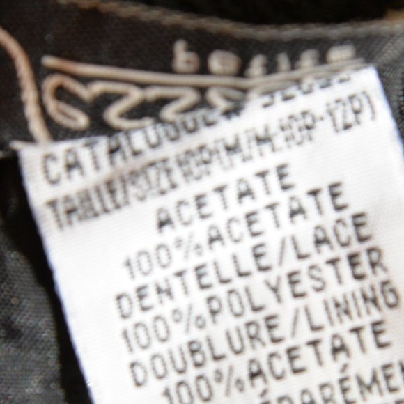 Vintage Tiered Boho Lace Maxi Skirt Size L - Picture 4 of 6